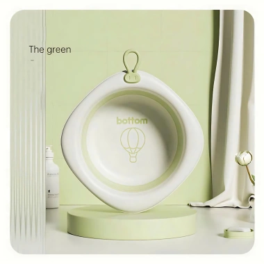 Thau/Chậu Rửa Mặt Bar-Rot Gấp Gọn Tiện Dụng, Dễ Sử Dụng Cho Bé Hình Siêu Cute - Lucie's Mom
