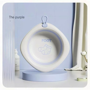 Thau/Chậu Rửa Mặt Bar-Rot Gấp Gọn Tiện Dụng, Dễ Sử Dụng Cho Bé Hình Siêu Cute - Lucie's Mom