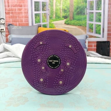 [Thể Dục & Thể Thao] Bàn Xoay Eo Tập Thể Dục 360 Độ Bàn Xoay Tập Cơ Bụng Eo Tại Nhà Phòng Gym Có Hạt Massage Bàn Chân 8