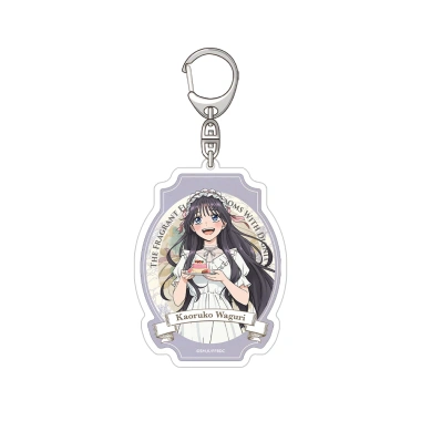 The Fragrant Flower Blooms with Dignity Rintaro Tsumugi Kaoruko Waguri Official Acrylic Keychain Bag pendant anime g 4