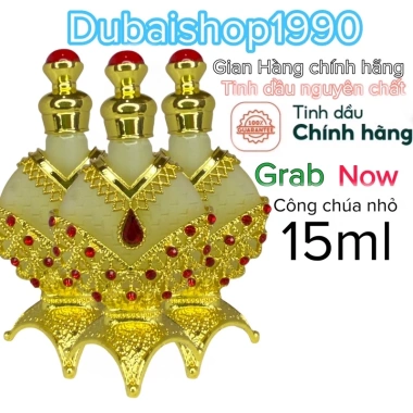 Tinh Dầu Nước Hoa Dubai Công Chúa Nhỏ 15ml - Giá Cực Sốc 122.550đ, Khuyến Mãi Lớn