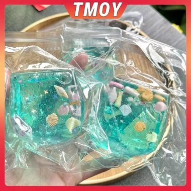 TMOY 1 Cái Đồ Chơi Squishy Tăng Chậm Cho Trẻ Em Và Người Lớn Taba Squishy Quả Bóng Căng Thẳng Khối Lập Phương Đại Dương Cảm Giác Thần Tài Đồ Chơi Bóp Thư Giãn Quà Tặng TMOY
