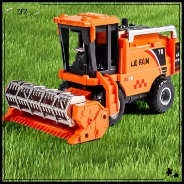 TOMJ Đồ Chơi Trang Trại Thu Hoạch - Xe Nông Dân Quán Tính Cổ Điển, Chạy, Quà Tặng Trẻ Em VN