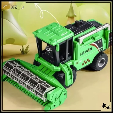 TOMJ Đồ Chơi Trang Trại Thu Hoạch - Xe Nông Dân Quán Tính Cổ Điển, Chạy, Quà Tặng Trẻ Em VN