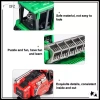 TOMJ Đồ Chơi Trang Trại Thu Hoạch - Xe Nông Dân Quán Tính Cổ Điển, Chạy, Quà Tặng Trẻ Em VN 8