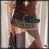 Tomj Thắt Lưng Da Gothic Nặng Y2K Punk - Phối Đầm và Quần Jean, Giá chỉ 74.470₫ 2