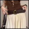 Tomj Thắt Lưng Da Gothic Nặng Y2K Punk - Phối Đầm và Quần Jean, Giá chỉ 74.470₫ 3