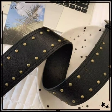 Tomj Thắt Lưng Da Gothic Nặng Y2K Punk - Phối Đầm và Quần Jean, Giá chỉ 74.470₫