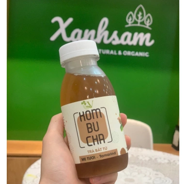 TRÀ KOMBUCHA VGREEN XANHSÁM ORGANIC - Hương vị tươi mát, tăng sức đề kháng, giá chỉ 21.250₫ 10