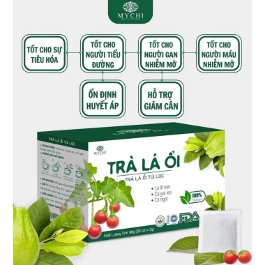 Trà Lá Ổi Túi Lọc MyChi Chính Hãng - Giảm Mỡ, Ngừa Tiểu Đường, Hỗ Trợ Tiêu Hóa, Tốt Dạ Dày - 49k 7 Trà Lá Ổi Túi Lọc MyChi Chính Hãng - Giảm Mỡ, Ngừa Tiểu Đường, Hỗ Trợ Tiêu Hóa, Tốt Dạ Dày - 49k 7