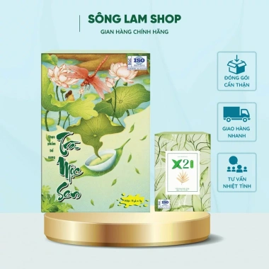 Trà Mộc Sen X2 Plus Giảm Cân An Toàn Hiệu Quả Thanh Lọc Cơ Thể Giảm Thèm Ăn 750k