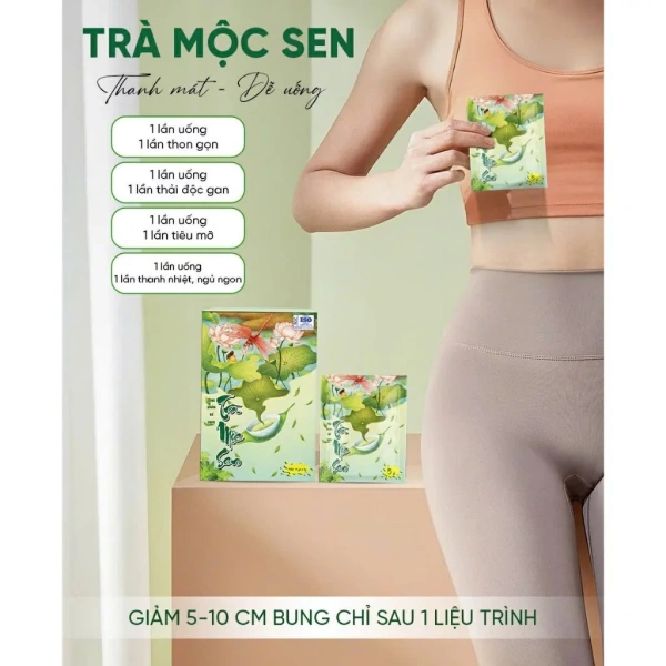 Thành phần chính và cơ chế hoạt động của Trà Mộc Sen X2 Plus trong hỗ trợ giảm cân an toàn
