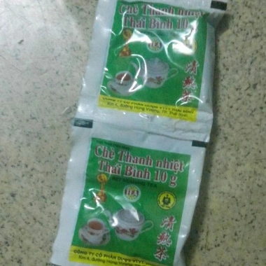 Trà thanh nhiệt Thái Bình 100 gói giảm cân giải độc gan hiệu quả chỉ 155k 3