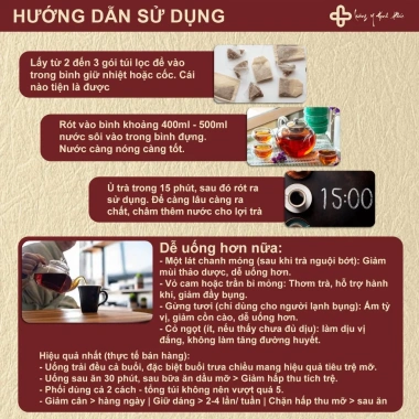 Trà Tiêu Thực Detox 100% Thải Mỡ Bụng, Đùi, Giảm Cân Nhanh - Giá Ưu Đãi 146k