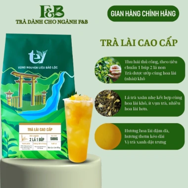 Trà Xanh Lài Cao Cấp TEY 500gr - Pha Trà Sữa, Trà Trái Cây - Giảm 3.275đ còn 30.500đ