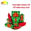 Trang Trí Tết Bính Ngọ 2.026 - Bánh Chưng Bánh Tét Decor Mô Hình Đẹp Giá Xả 12.000đ