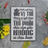 Tranh gỗ decor truyền cảm hứng "Muốn ngồi ở vị trí không ai ngồi được và nhiều mẫu 2