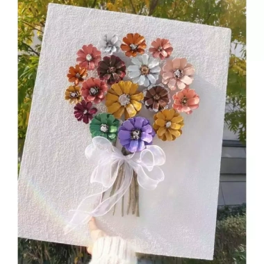 Tranh thông Đà Lạt - Tranh handmade làm từ quả thông khô - Mẫu 61 - 70