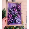 Tranh thông Đà Lạt - Tranh handmade làm từ quả thông khô - Mẫu 61 - 70 7