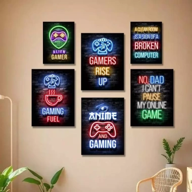 Trò Chơi Game Trích Dẫn Truyền Cảm Hứng Canvas - Tranh Nghệ Thuật Trang Trí Tường 44,386₫