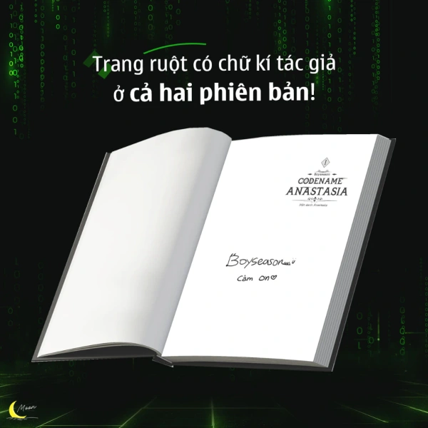 Hình ảnh sản phẩm Truyện - Codename Anastasia Tập 1 2 [Trao tri thức, Gặt niềm tin-633]