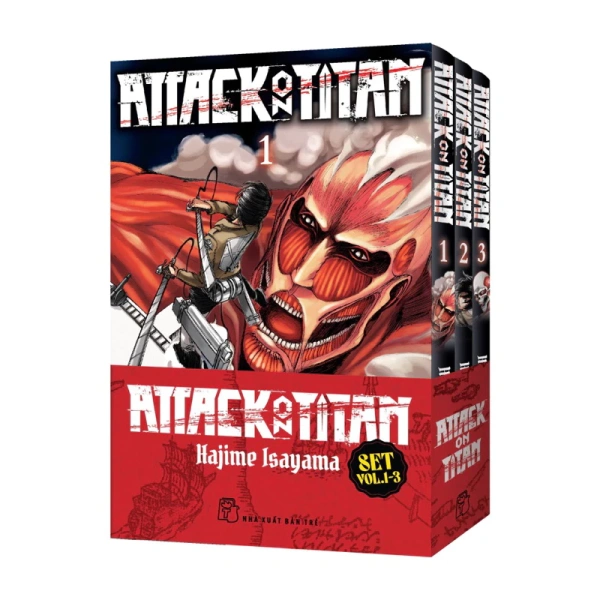 Hình ảnh sản phẩm Truyện Tranh Attack On Titan Tập 1-34 Full - Giá chỉ 50.000đ, giảm từ 65.000đ