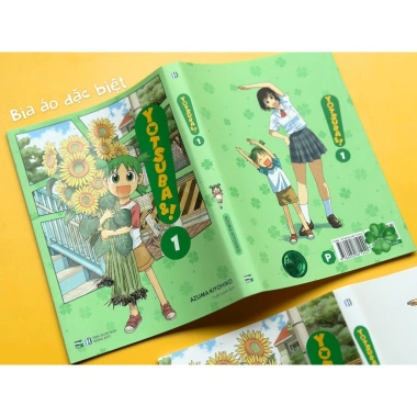 Truyện Tranh Yotsuba Tập 1-15 Bản Đặc Biệt Nguyên Seal Full Quà Giá Mềm 120k