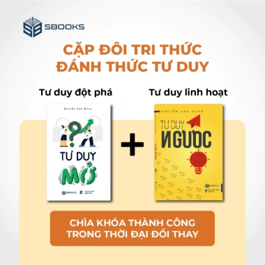 Tư Duy Ngược + Tư Duy Mở - Combo 2 Cuốn Sách Kỹ Năng Sống Của Nguyễn Anh Dũng - Giảm 35% Giá 3 Tư Duy Ngược + Tư Duy Mở - Combo 2 Cuốn Sách Kỹ Năng Sống Của Nguyễn Anh Dũng - Giảm 35% Giá 3