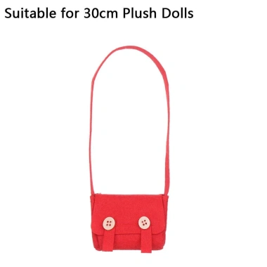 Túi đeo vai búp bê CORSAKI Trang trí nhà cửa cho đồ chơi 30cm Búp bê vịt sinh nhật Túi trang phục
