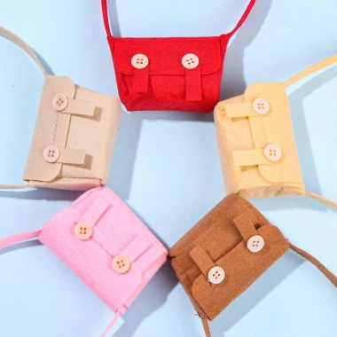 Túi đeo vai búp bê CORSAKI Trang trí nhà cửa cho đồ chơi 30cm Búp bê vịt sinh nhật Túi trang phục