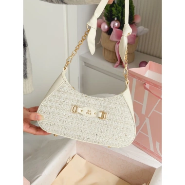 Túi Đeo Vai Hobo Quai Nơ Mavie HAPAS Sz 24 - TWEED NO.2 Nữ Tính Giá Ưu Đãi 1.219.850₫