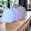 Túi du lịch CHARMENTT silicon, ví tiền xu dây kéo, chống thấm, màu trơn bảo học sinh - 56.160₫