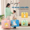 Túi đựng chăn gối chống thấm cho bé đi học 465-Ha Song - Giá chỉ 99k!