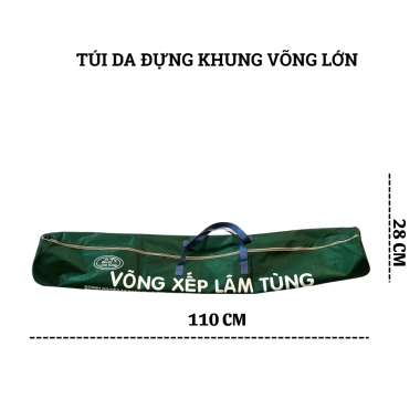Túi Đựng Khung Võng Xếp Lâm Tùng Kích Cỡ 110cm Cho Bé & Người Lớn Giảm Giá 35k