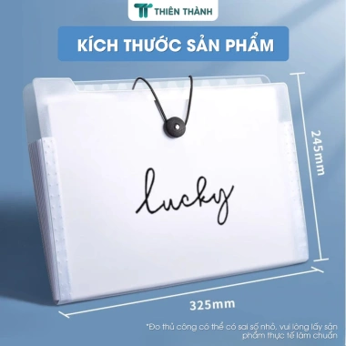Túi Đựng Tài Liệu A4 Nhiều Ngăn – Cặp Kẹp Giấy Tờ, Bài Kiểm Tra Cho Học Sinh, Sắp Xếp Hồ Sơ Gọn Gàng
