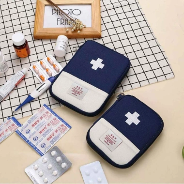 Túi đựng thuốc y tế chống thấm nước vải Oxford tiện lợi du lịch dã ngoại giá 37.900 VNĐ