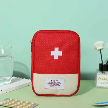 Túi đựng thuốc y tế chống thấm nước vải Oxford tiện lợi du lịch dã ngoại giá 37.900 VNĐ