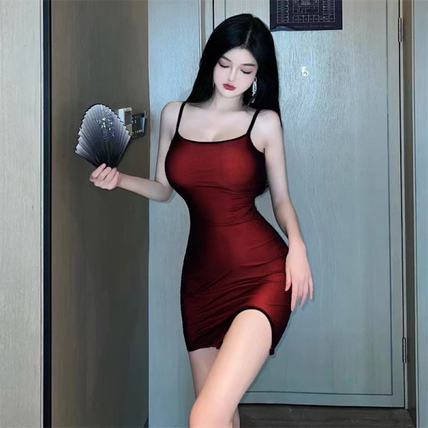 Hình ảnh sản phẩm Váy Body Hai Dây Bó Sát Sexy Gợi Cảm Đồ Ngủ Cao Cấp 8.517 Giảm 21%