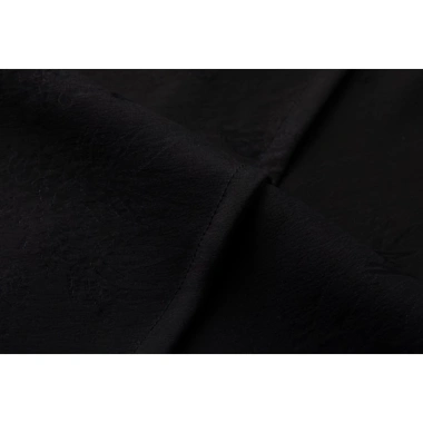 Váy công sở vải lụa jacquard nhăn màu dâu tự nhiên, sang trọng 6