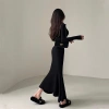 Váy đầm ôm body đuôi cá dài, khóa kéo co giãn, siêu tôn MA33 SP68 - Giá ưu đãi 169k 5