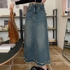 Váy denim nữ retro thu đông ôm body chữ A, edgesraw cao cấp - Giảm giá 247.915đ 6