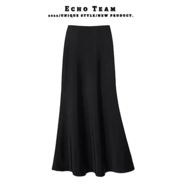 Váy đuôi cá acetate satin nữ mùa hè, phong cách cao cấp, ôm dáng chữ A - mua ngay 2.026