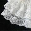 Váy nữ ren ruffle hoa, dây co giãn, phong cách balletcore, phù hợp mặc hàng ngày mùa hè 4