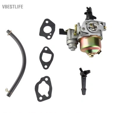 VBESTLIFE Bộ Chế Hòa Khí Carb Phù Hợp Với GX160 GX168F GX200 5.5HP 6.5HP Ống Nhiên Liệu Gioăng Động Cơ Thay Thế Một Phần