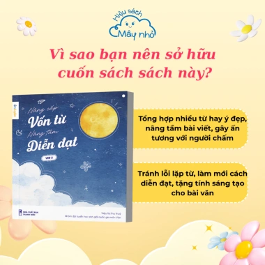 (Ver2) Sách Nâng cấp vốn từ, nâng tầm diễn đạt Version 2- Bộ từ điển từ hay ý đẹp, gọi tên tác giả- Hiệu sách Mây nhỏ 4