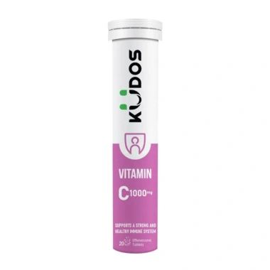 Viên sủi Vitamin C 1.000mg Kudos - Hàng Đức, tăng cường miễn dịch, giảm mệt mỏi, chỉ 149.000₫