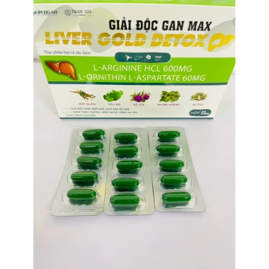Viên uống Giải Độc Gan Max Liver Gold Detox 60 viên - Bảo Vệ Gan, Mát Gan, Dùng Sáng & Tối, Giảm Giá Đặc Biệt 255k 5