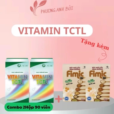 Vitamin TCTL Chính Hãng Nâng Cấp 90V-150V - Giá 279.000đ, Tăng Cường Sinh Lực