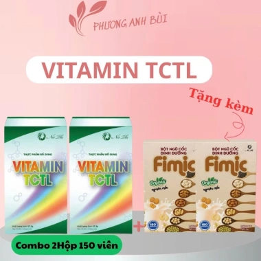 Vitamin TCTL Chính Hãng Nâng Cấp 90V-150V - Giá 279.000đ, Tăng Cường Sinh Lực