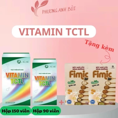 Vitamin TCTL Chính Hãng Nâng Cấp 90V-150V - Giá 279.000đ, Tăng Cường Sinh Lực